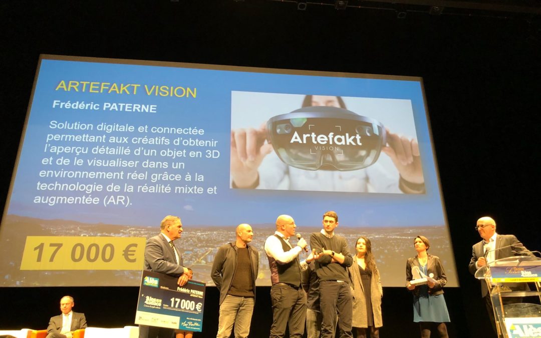 Artefakt Vision remporte le 2ème prix du numérique du concours Audace 2019 !